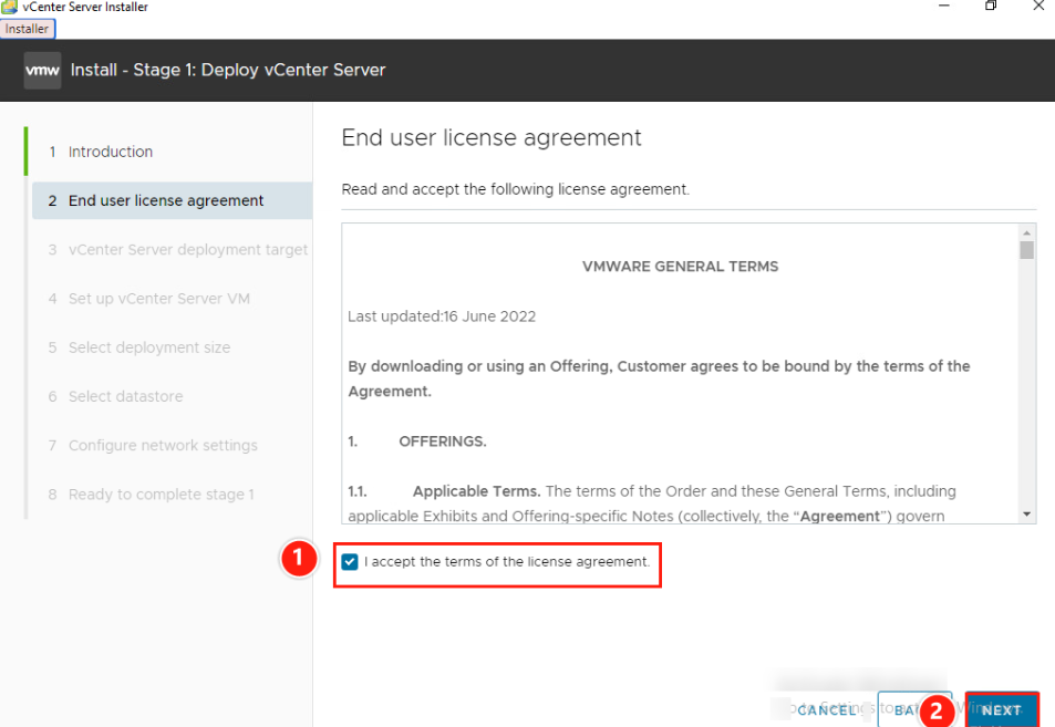 安装vCenter Server Appliance(VCSA) 8.0插图6 image