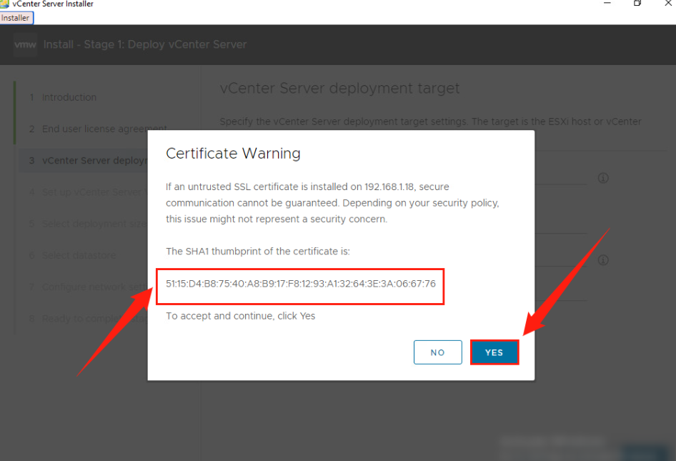 安装vCenter Server Appliance(VCSA) 8.0插图8 image