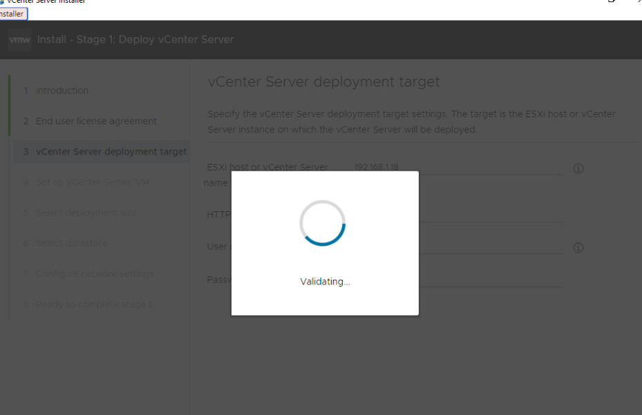 安装vCenter Server Appliance(VCSA) 8.0插图10 image