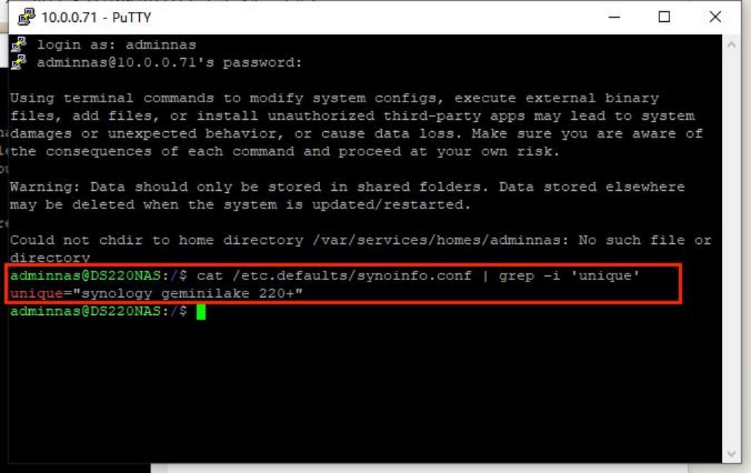 群晖 7.2,7.1,6.2 版本系统安装兮克 310 网卡教程插图6
